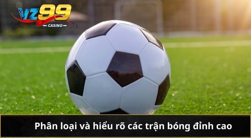 Phân loại và hiểu rõ các trận bóng đỉnh cao